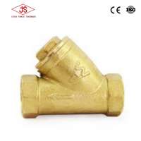 wholesale high performance brass filter 2 inch 1 inch brass y strainer valve