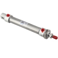 MA Mini Electric Cylinder Round Type Micro Air Pneumatic Piston Cylinder