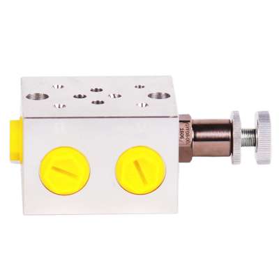 LL12 Mini Hydraulic power pack unit manifold control valve block