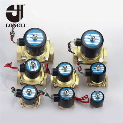 2W-200-20 Brass Solenoid Valve DN20 Underwater Special Valve 220VDC24V Normal Close