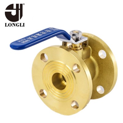 LTK906 Copper Valve Manual Brass Flange Ball Valve Engineering Ball Valve