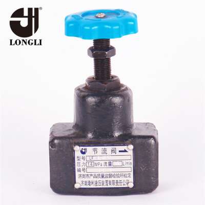 LFL10C Longli hydraulic bidirectional throttle valve substitute for rexroth flow control valve