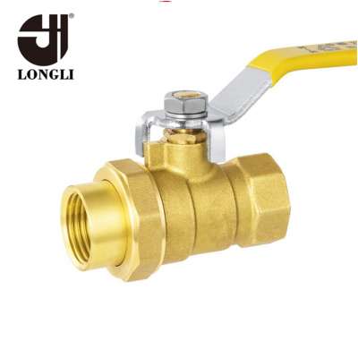 LTK209 Hydraulic low pressure internal thread fixed ball manual brass valve